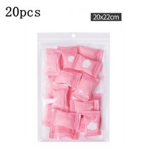 동전물티슈 카페물티슈 20pcs 일회용 순수 면화 압축 휴대용 여행 얼굴 수건 수건 찬, 20개