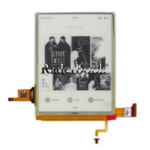 KOBO AURA EDITION 2 용 백라이트가있는 6 인치 ED060XH8 LCD 및 터치 패널 리더 전자 책 스크린 매트릭스, 없음