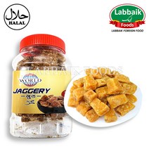 WORLD Jaggery (Gur) 500g 재거리 (천연 설탕), 1개