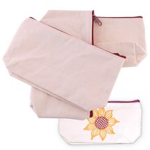 attizone 에코백 가방만들기 그리기가방 무지가방 공백가방 파우치 필통 동전지갑 광목천, T05. 무지 파우치