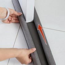 에프플래닝 방문틈막이 아파트방음문 문틈바람 월동준비 문방풍 방문 틈새 문틈 소음 빛 차단 발끼임방지 문틈막이, 그레이 1개