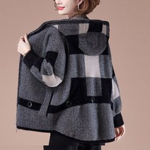 에스텔라 FW 벨벳 루즈 후드 코트 VHC291
