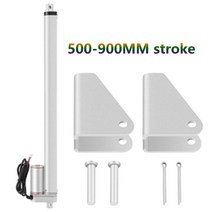 12v 1000n 전기 선형 액추에이터 금속 기어 선형 모터 500mm 600mm 700mm 800mm 900mm 스트로크 자동차 가전, 초당 150N 70mm