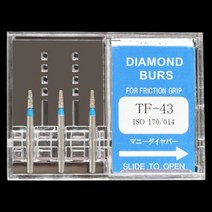 연마브러쉬 폴리셔 10 Packs30Pcs 치과 다이아몬드 버 TF11TF13CTF21 폴리셔 드릴 도구 FG 16mm 고속 핸드 피스 연마 DIABURS, TF-43