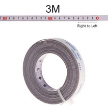 측정기 자기 접착 측정 도구 미터 톱 트랙 줄자 강철 눈금자 테이프 1235M, Left To Right, 3M_Right to Left