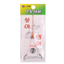 한돌 만능채비 무미늘 붕어낚시 묶음바늘