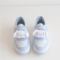 하라주쿠 시나모롤 캔버스 운동화 150대여자 신발 봉제 펑크 중학생 양산형 선물 시나몬 지뢰계