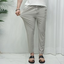 미꼬장 여름 아이스 구김없는 냉장고 밴딩 스판 슬랙스