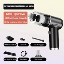 침구청소기 매트리스 침대 이불 청소기 습식 및 건식 무선 휴대용 진공, wireless 실버