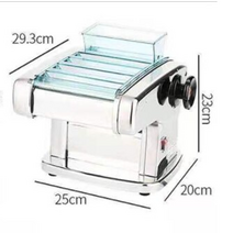 제면기 전기 국수 메이커 가정용 자동 소형 스테인레스 스틸 국수 압연 기계, fkm150-4, 220v