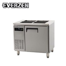 에버젠 직냉식 받드테이블(900) 1도어 UDS-9RBDE-NSV 반찬냉장고 올스텐 디지털, 1층까지 배송