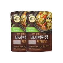 풀무원 바지락 된장찌개 양념 친정엄마 요리재료 감칠맛 소스 며느리 식자재 식재료 130g 2개 1세트