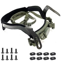 패션안전모 안전모햇빛가리개 초경량안전모 헬멧 내부 서스펜션 시스템 슈팅 사냥 cs 헬멧 조정 가능한 헤드 잠금 스트랩 액세서리 빠른 sf 하이 컷 헬멧, 초록, 03 green