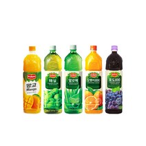 롯데 델몬트 주스 1.5L 6입(망고 매실 알로에 오렌지 포도), 델몬트알로에1.5L 6입