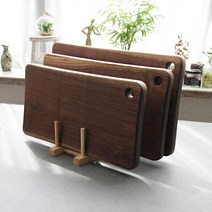 핸드메이드 북미 통원목 나무 도마 2종 (단풍나무 호두나무), 1개