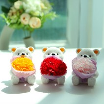 당일발송 CY곰돌이 방향제 리필향30ml증정 선물 고급포장, 노란꽃_페로몬