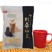아침대용쉐이크 흑임자 식사대용 검은콩 선식 임산부 미숫가루 다이어 트리, 1kg, 1개