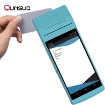 카드 포스기 POs 이지체크 단말기 신화포 올인원 핸드 헬드 안드로이드 POS 태블릿 터미널 nfc 카드 리더기, 02 1d scanner_02 미국 플러그