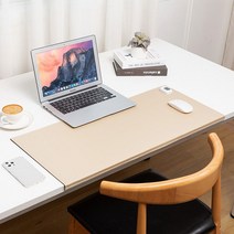 세계일주 스마트 온열 데스크 마우스 전기 매트 가열 테이블 매트, 살구, 작은 (60*36) 두께 5mm