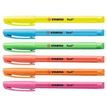 스타빌로 플래쉬 형광펜, 레드