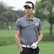 PGM 여름 골프웨어 남성 반팔 티셔츠 통기속건 남성복 메이커 직공