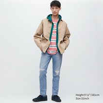 유니클로 슬림피트진데미지