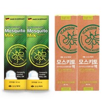 신신제약 모스키토 밀크 50ml + 이카리딘 라벤더향 60ml, 2세트