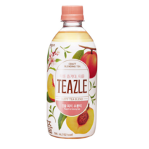 웅진 티즐 피치 우롱티, 500ml, 3개