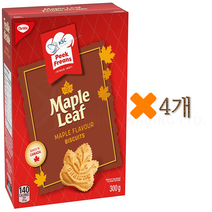캐나다 프리미엄 메이플 쿠키 300g Christie Peek Freans 캐나다 직배송, 4박스