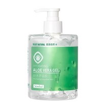 알로에수딩젤 알로에효과 500ml 알로에 베라 하이 드레이팅 크림 페이스/핸드/헤어/바디 젤 안티 여드름 스, 01 500ML