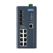 어드밴텍 EKI-7712E-4FI-AE 8FE+4G SFP Managed Ethernet Switch -40 75℃
