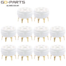 내 귀에 행복PCB 마운트 K8A 8Pin 8진 세라믹 튜브 소켓 베이스 6P3P 앰프, GZC8-Y-2-G