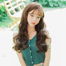 가발매니아 블리웨이브 5피스 45cm 인모믹스피스 (형상기억인모), 투톤브라운