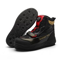 미끄럼방지 낚시 갯바위신발 계류화 방수 남성 낚시화, 255, 검정