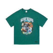[정품/이벤트] 크리틱 CRITIC SURFWARS 반팔 티셔츠 다크 민트