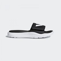 ADIDAS 아디다스 알파바운스 슬라이드 - 블랙:화이트 / BA8775 ALPHABOUNCE SLIDE