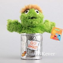 웃는엘모인형 엘모 굿즈 Elmo 세서미 스트리트 애착인형 7 가지 쿠키 그로버 할로윈 빅버드 조이 어니, Oscar the grouch