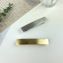 국산 무광 스크래치 직사각 자동핀 23