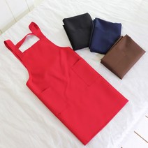 (주)더해피 가정 미술 미용 수예 카페 업소 손님용 핸드메이드 앞치마 모음, H형 앞치마-그린