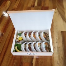 파란하늘 종이도시락 1호, 50개, 1box
