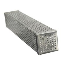 펠렛 팰릿 난로 화목난로 펠렛연소기 가정용 펠릿난로15/30cm 스퀘어 라운드 바베큐 그릴 뜨거운 차가운 흡, 03 Square15cm Length