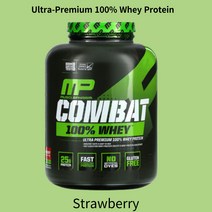 MPCombat 컴뱃 100%웨이 5lb 딸기맛 73서빙 헬린이보충제 운동전후 프로틴
