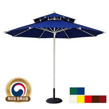 드림레저 FRP 파라솔 2700 (받침대 별매), 블루
