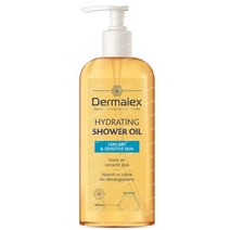 더마렉스 하이드레이팅 샤워 오일 400ml 촉촉한 바디워시 건성 건조한 피부, 1개