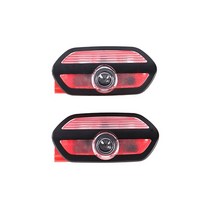 2x led car door welcome light 프로젝터 로고 for mercedes benz w222 s class amg s63 s65 2015 2016 2017 2018, 메르세데스 amg 로고