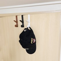 무타공 도어후크 문걸이 문행거 걸이 도어훅 2단, 도어후크_2단(갈색), 1개