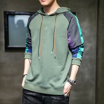 남자 후드 티셔츠 루즈 핏 풀오버 맨투맨 소프트 특양면 후드티