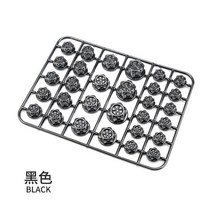 30 개/대 오토바이 스크류 캡 커버 헤드 바디 장식 엔진 너트 볼트 야마하 가와사키 혼다 자동차 자전거 나, 01 Black, 01 Black