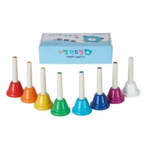 다벨 미니핸드벨 8음세트 DHB-8S 크리스마스 연주용 교구, 단품