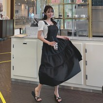 떳다그녀 로키르 서스펜더 롱 원피스